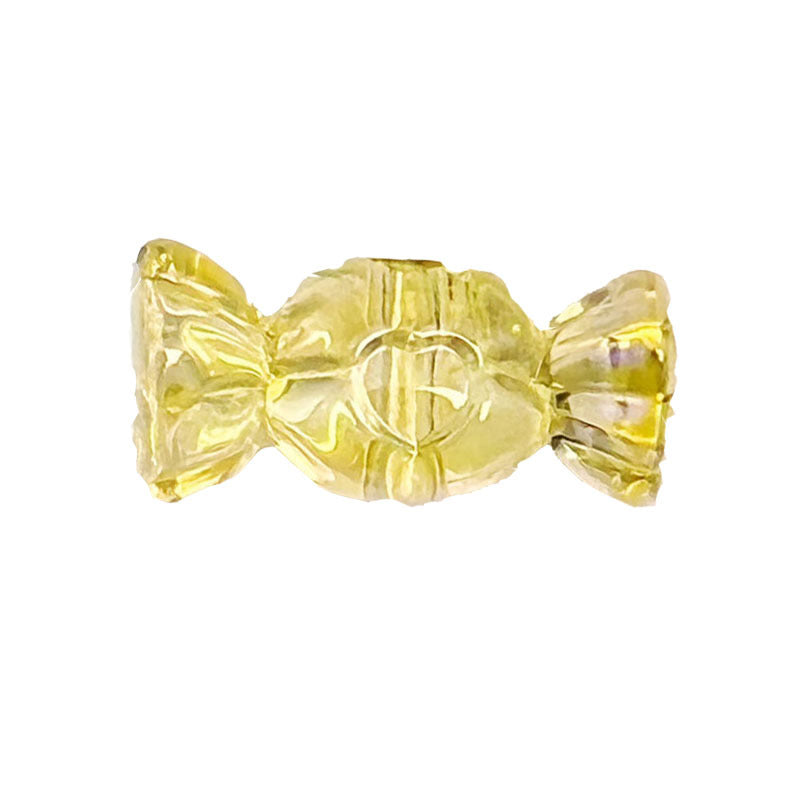 Wholesale 10pcs Colored transparent heart-shaped candy Acrylic Beads