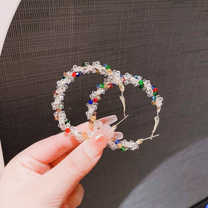 Wholesale Crystal Multicolored Earrings