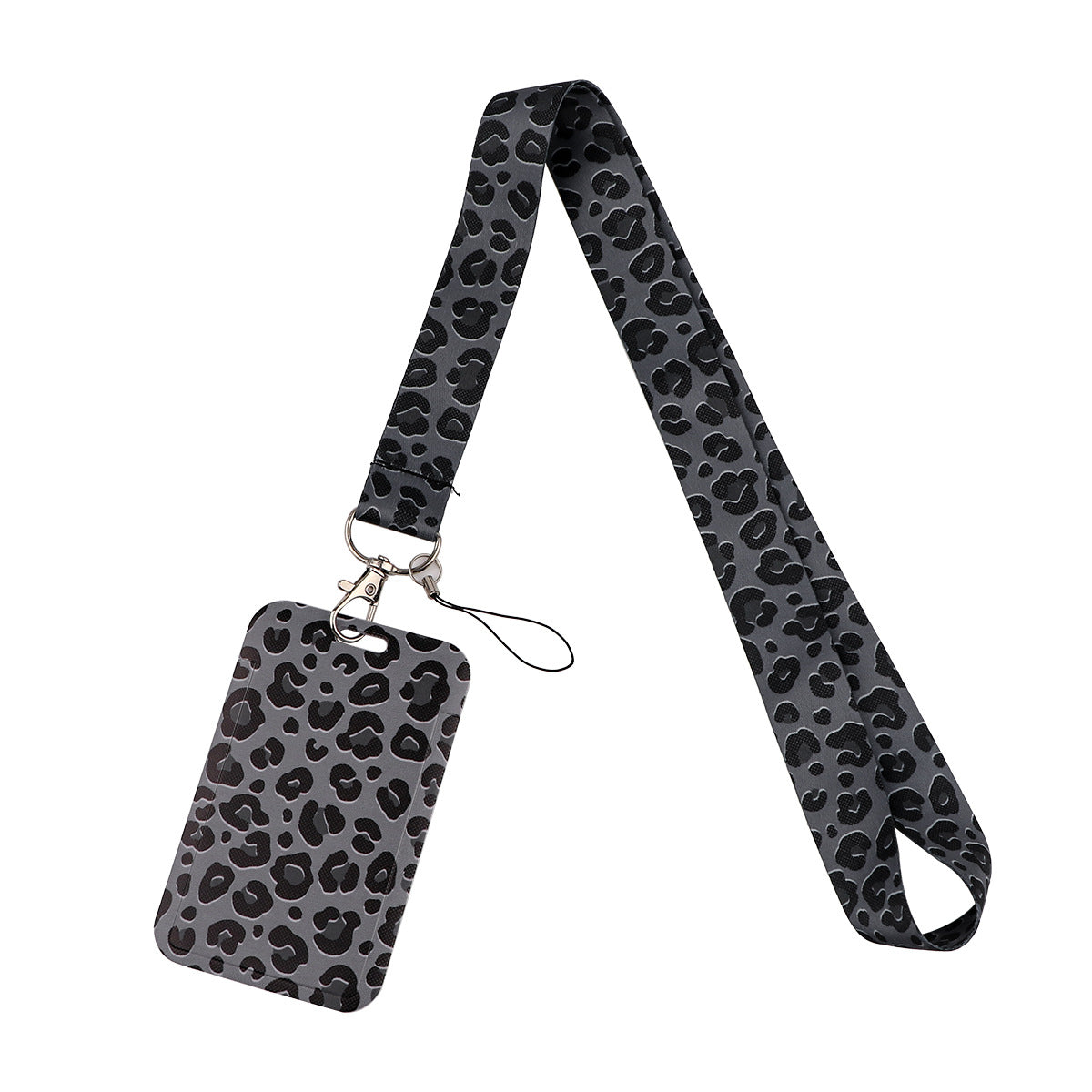 Wholesale 10pcs Leopard Print Album Expression Mobile Phone Strap Bus Access Card Work Card Embossed Card Holder