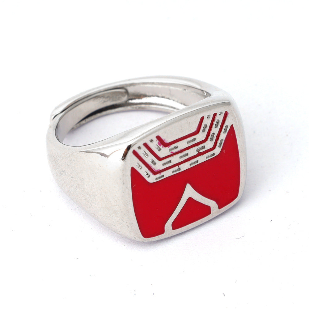 Wholesale  Ring Dimensional Animation Open Ring