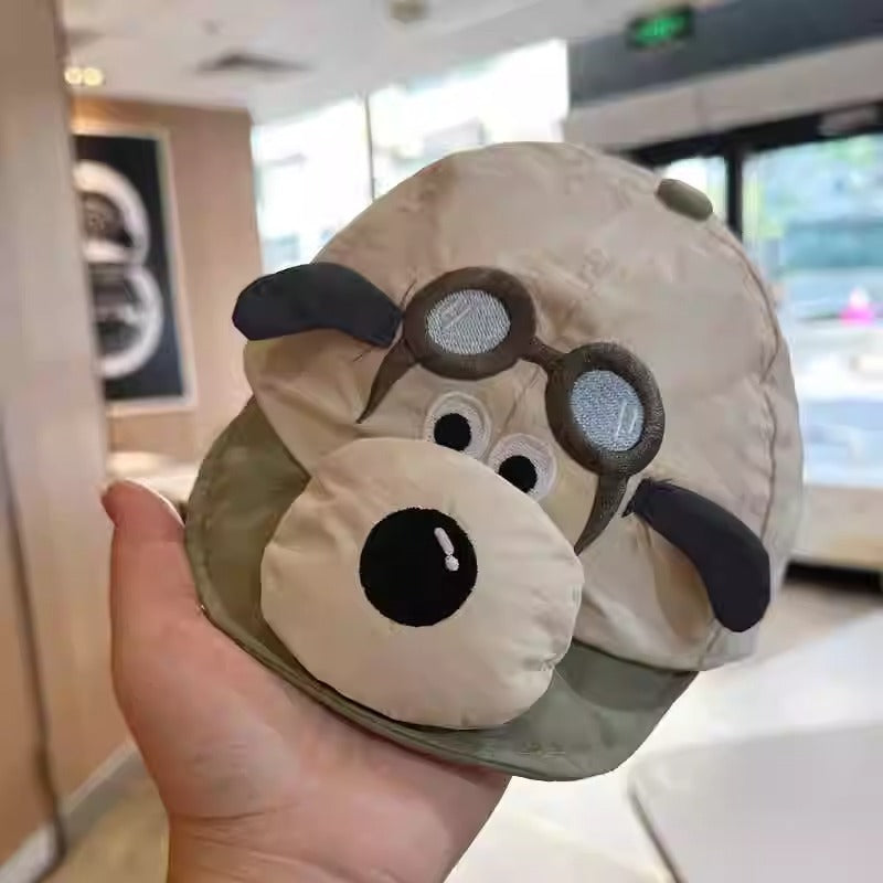 Wholesale Baby Cute Puppy Sunshade Bucket Hat