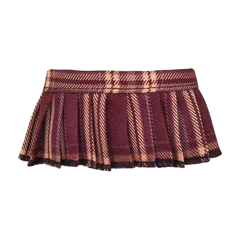 Wholesale 17cm doll clothes change outfit pleated skirt Doll Accessories