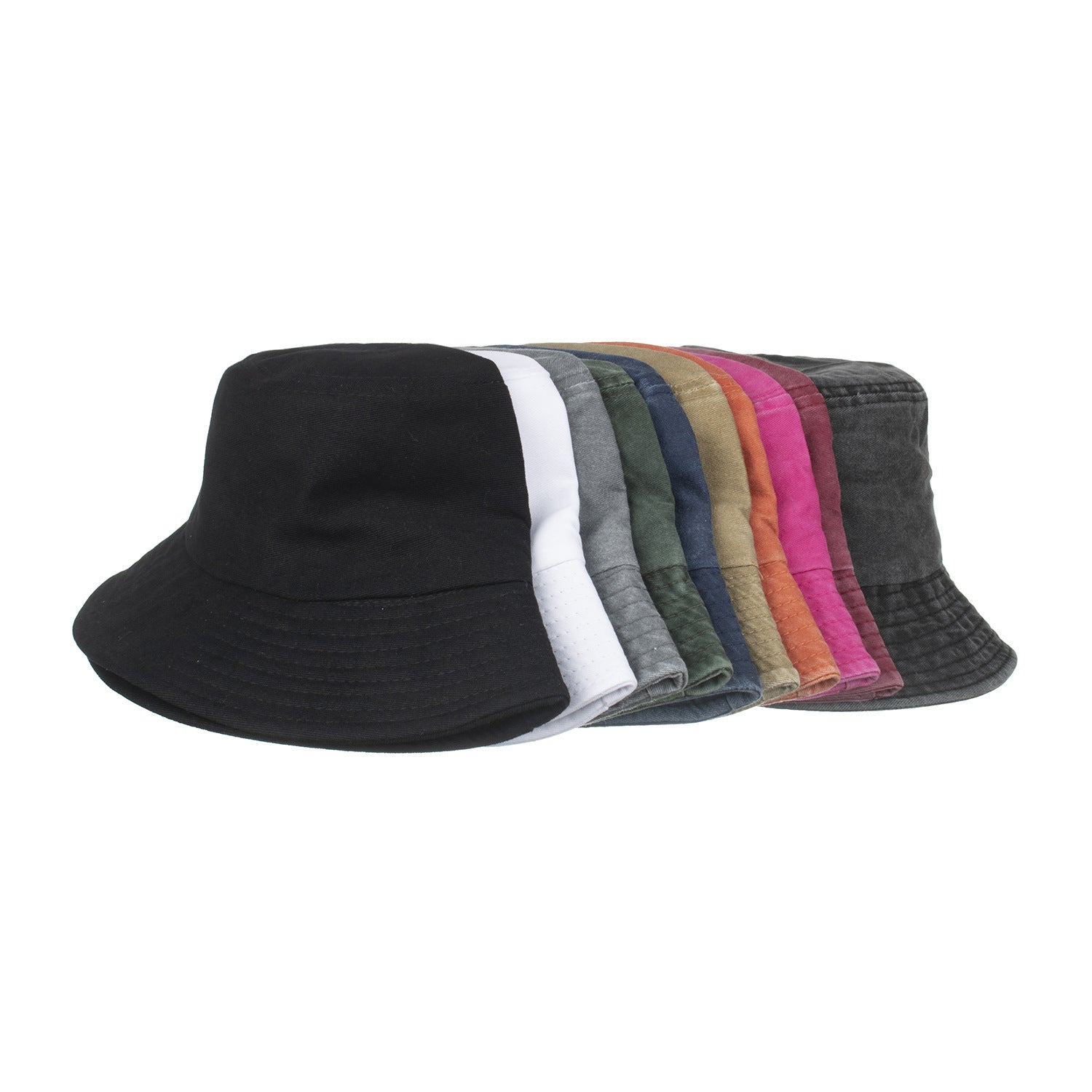 Wholesale Washable sun protection bucket hat with wide brim