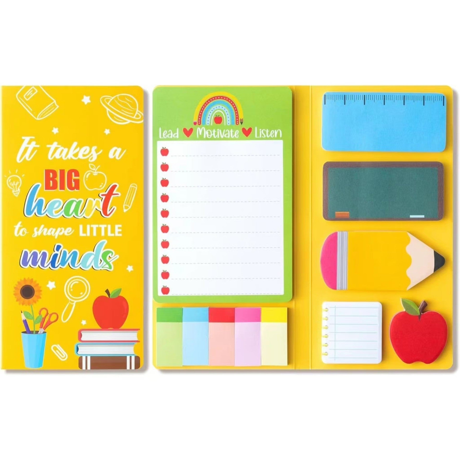 Wholesale Teacher' s Day Theme Cartoon Sticky Notes Combination School Theme