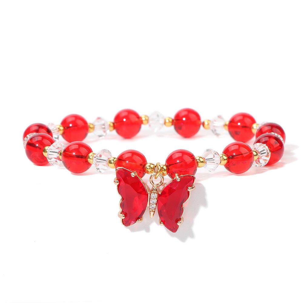 Brazalete de colgante de mariposa al por mayor