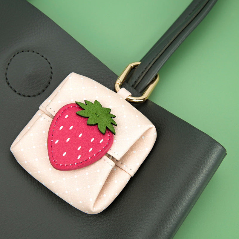 Wholesale Creative Fruit Pattern Small Wallet Keychain