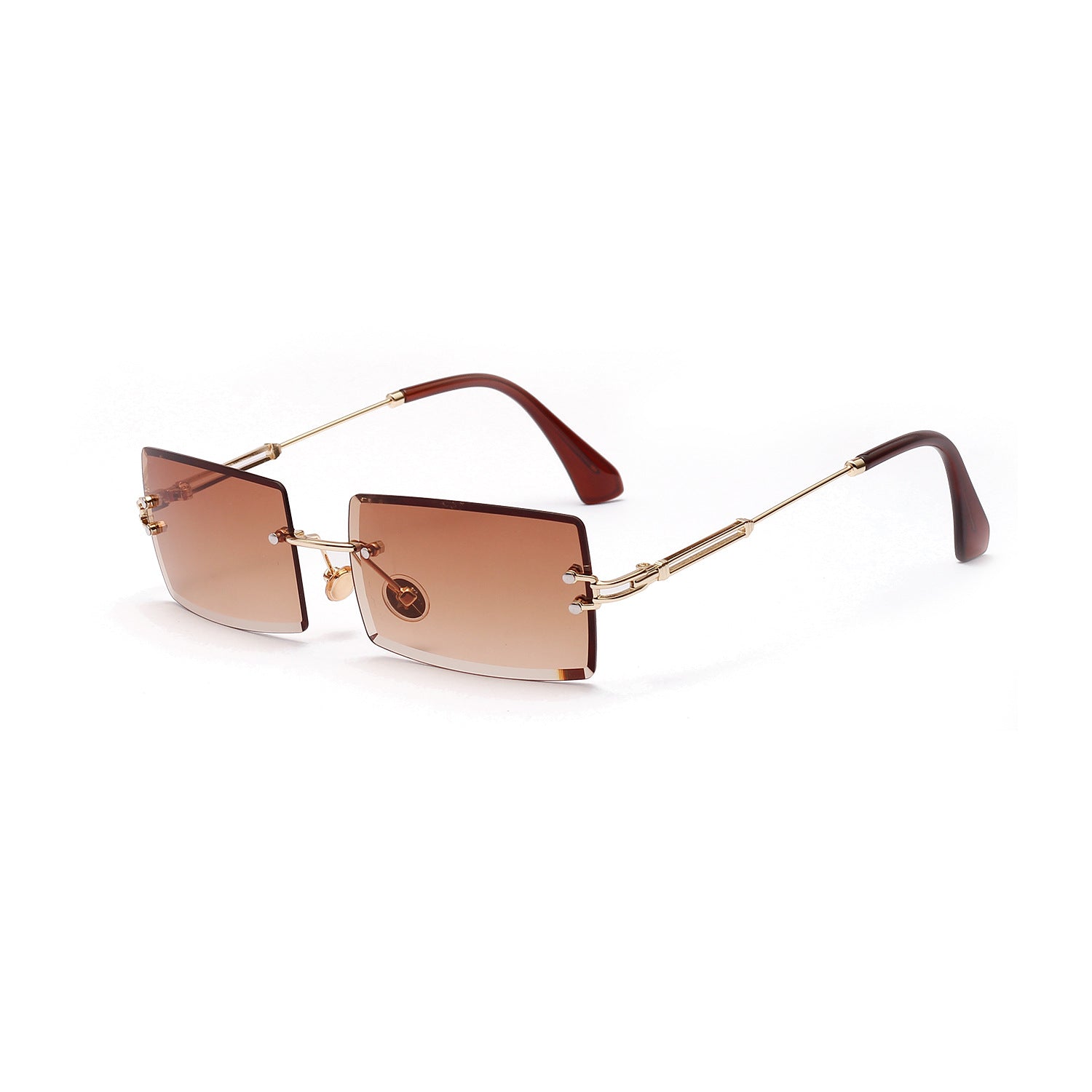Wholesale Square Frameless PC Sunglasses
