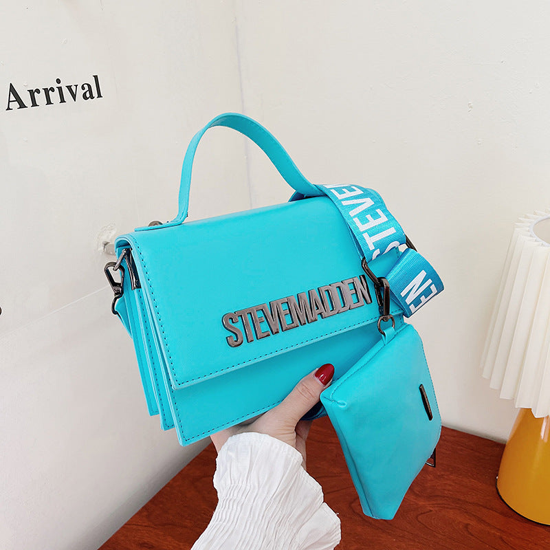Wholesale Letter Shaped Small Square Bag Handbag Single Shoulder Crossbody Bag