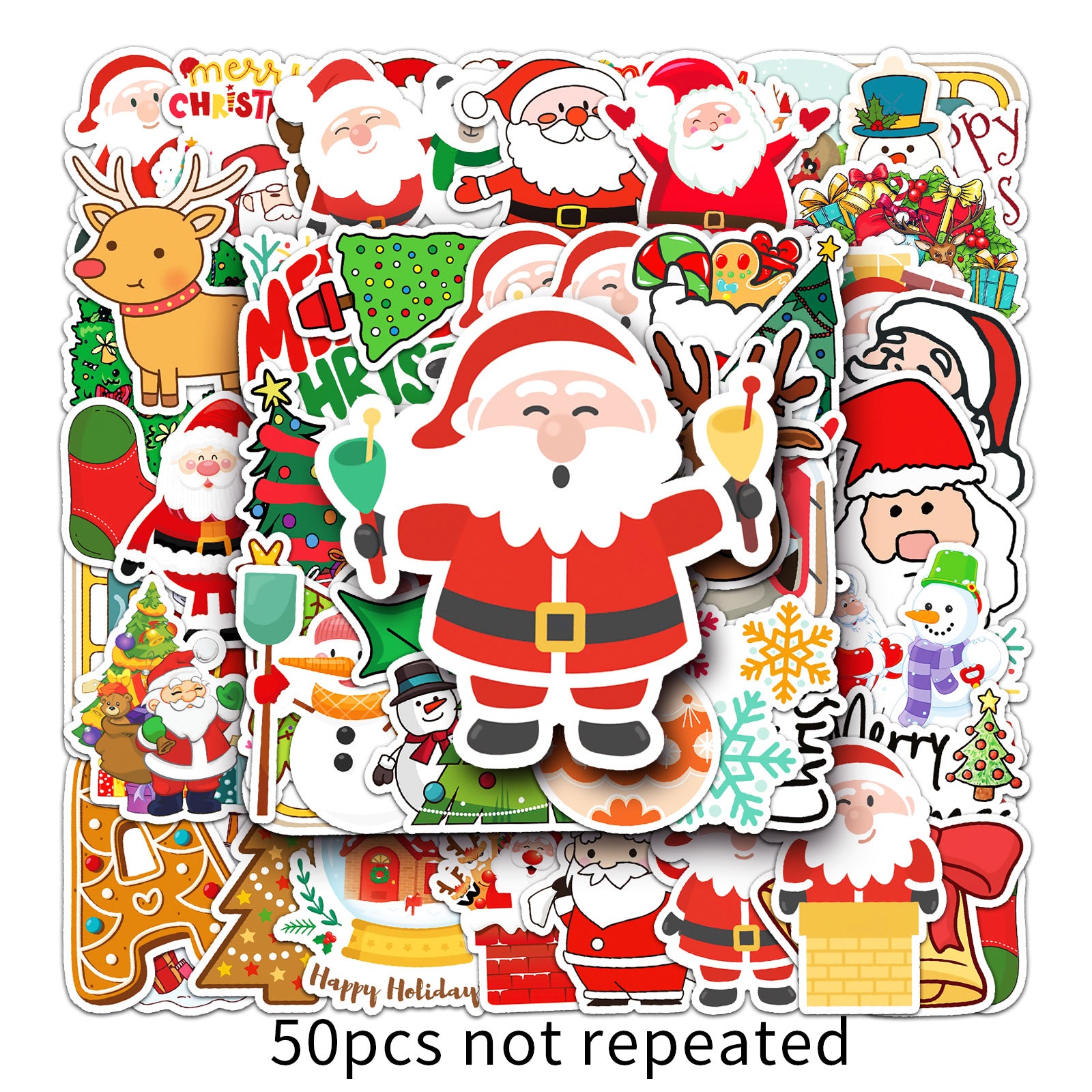 Wholesale 50pcs/ pack Christmas Graffiti Stickers