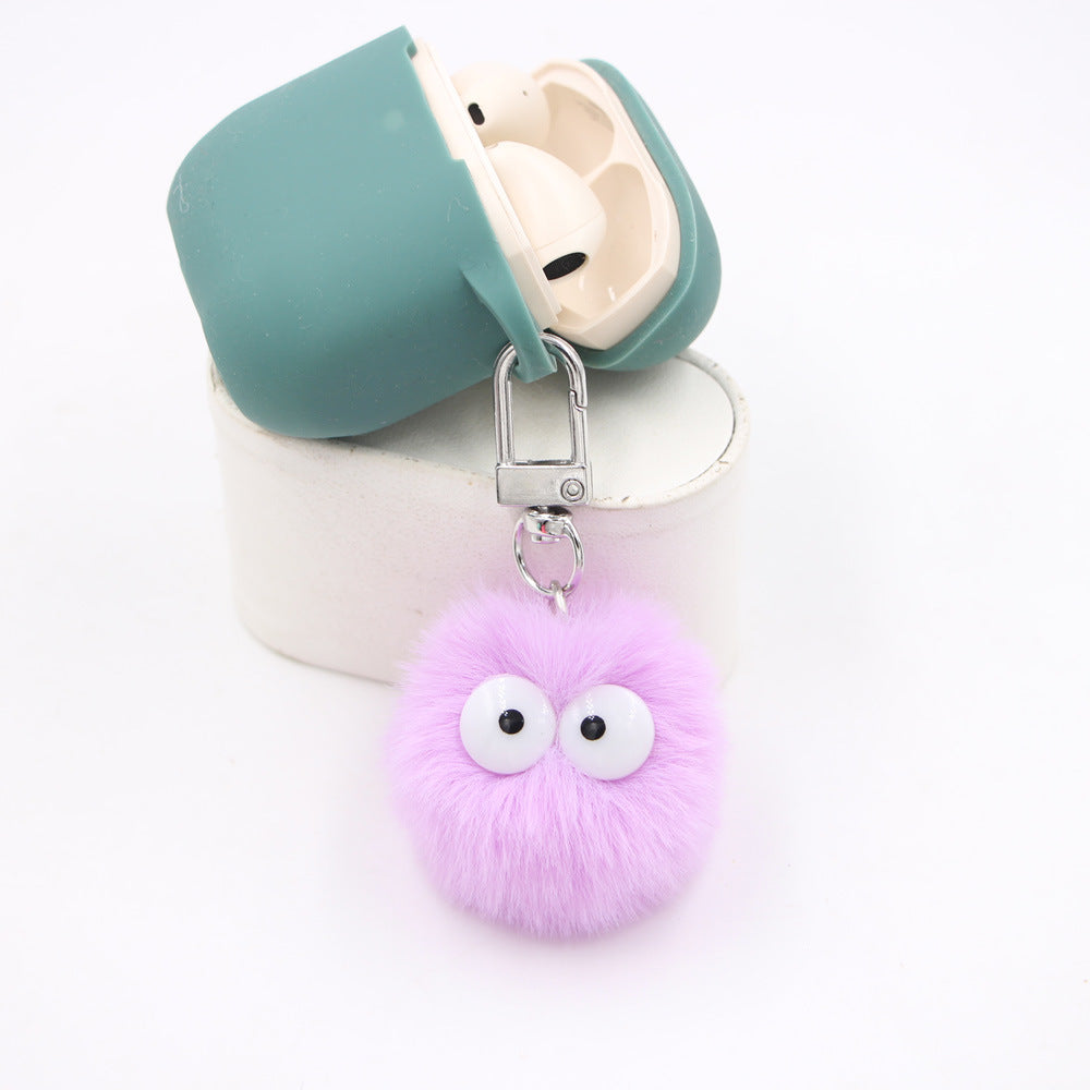 Wholesale Anime Soot Keychain Pendant Cross Eyed Design Alloy Fashion Accessory Bag Charm Gift Boutique Resale OLY Exclusive