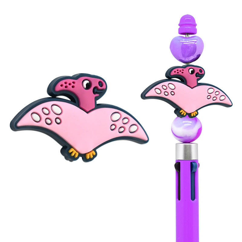 Wholesale 100pcs Diy Dinosaur Cartoon PVC Beads