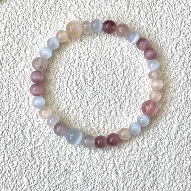 Wholesale Vintage Cat's Eye Beaded Bracelet