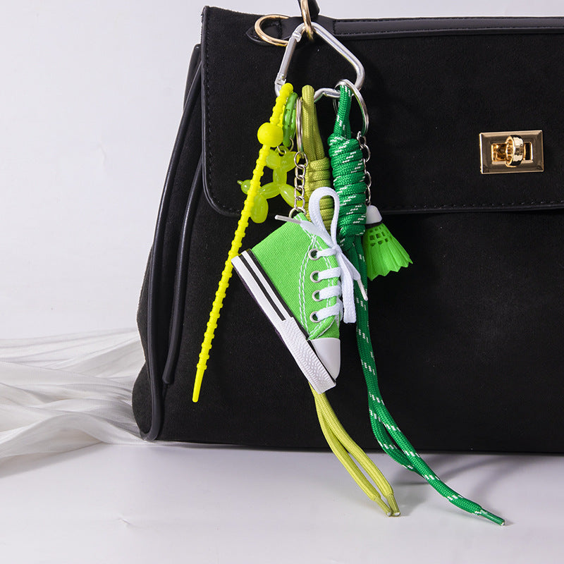 Wholesale Mini Multicolor Shoe Golf Keychain