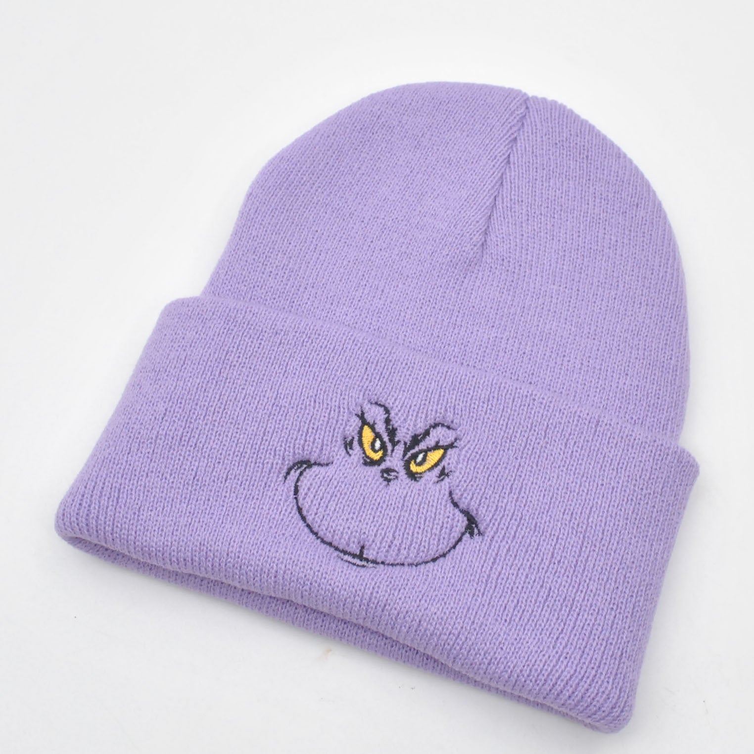 Wholesale Acrylic Cartoon Green Knitted Hat