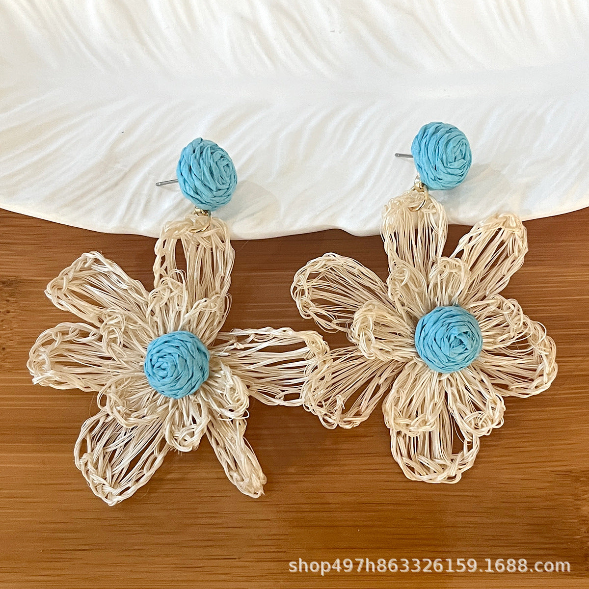 Wholesale Bohemian Flower Earrings