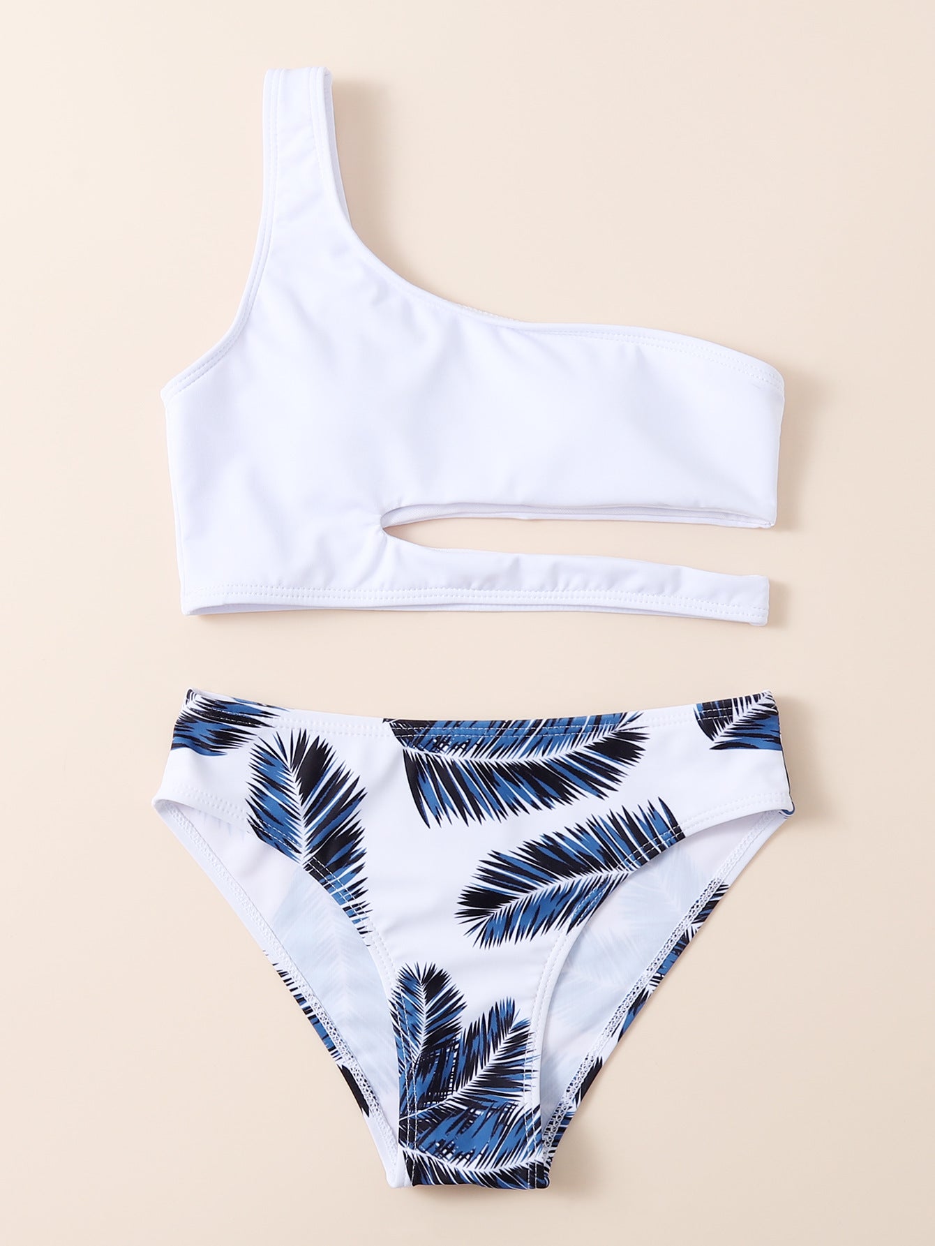 Wholesale Split Kids Print Swimwear