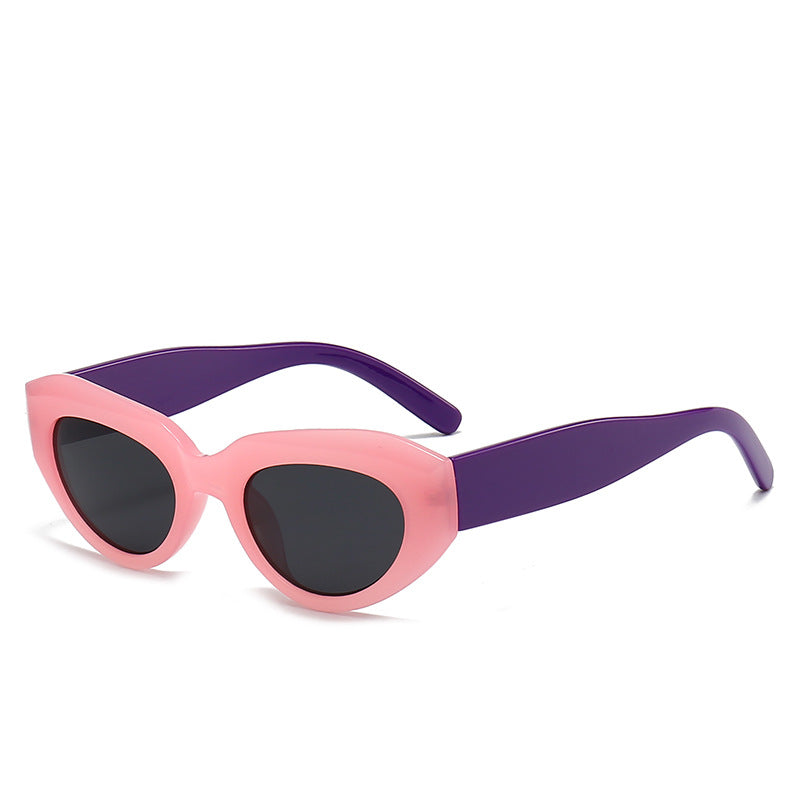 Wholesale of New Small Frame Color Sunglasses
