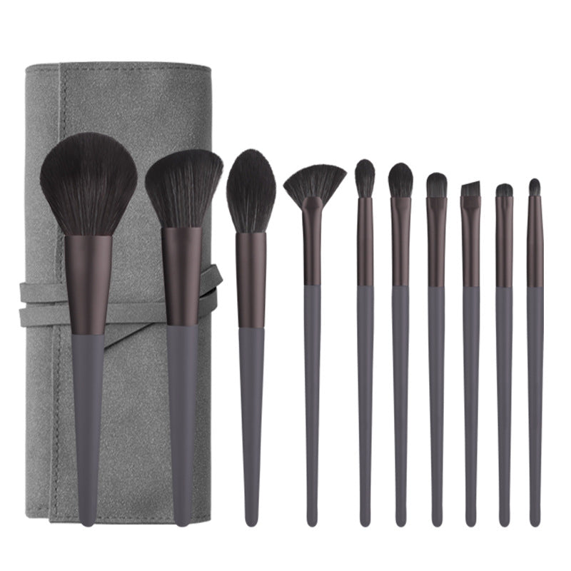 Wholesale of 10 Nylon Full Set Makeup Brushes