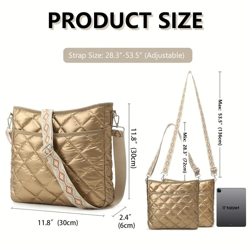 Wholesale Silk Cotton Down Jacket Nylon Outdoor Waterproof Multifunctional Shoulder Bags