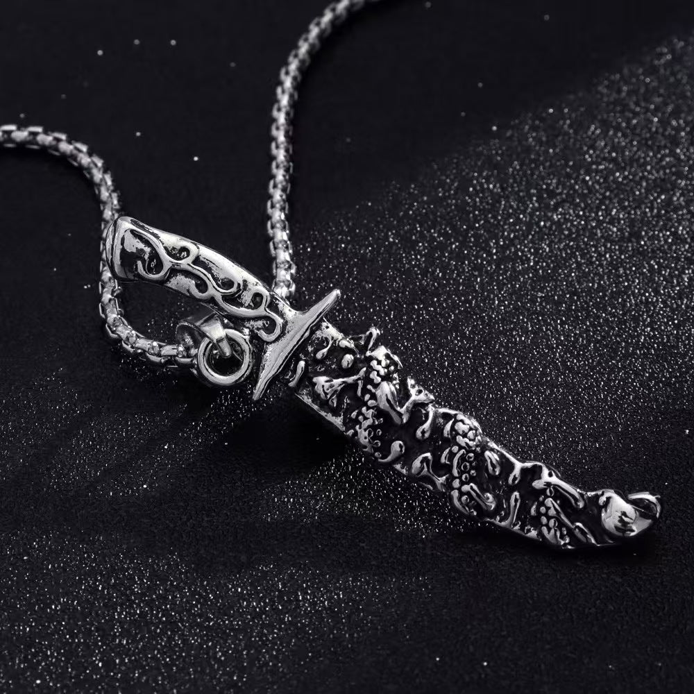 Wholesale Vintage Eagle Wings Alloy Pendant Necklace
