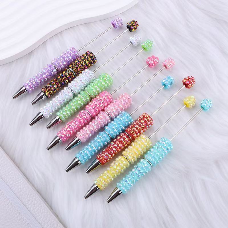 Wholesale beadable pens with Colorful Diamonds