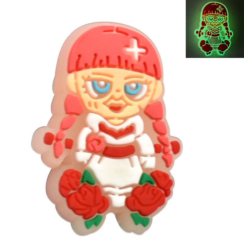 Wholesale Random 100pcs/pack  Glow-in-the-dark cartoon multi-functional beaded   Focal Beads