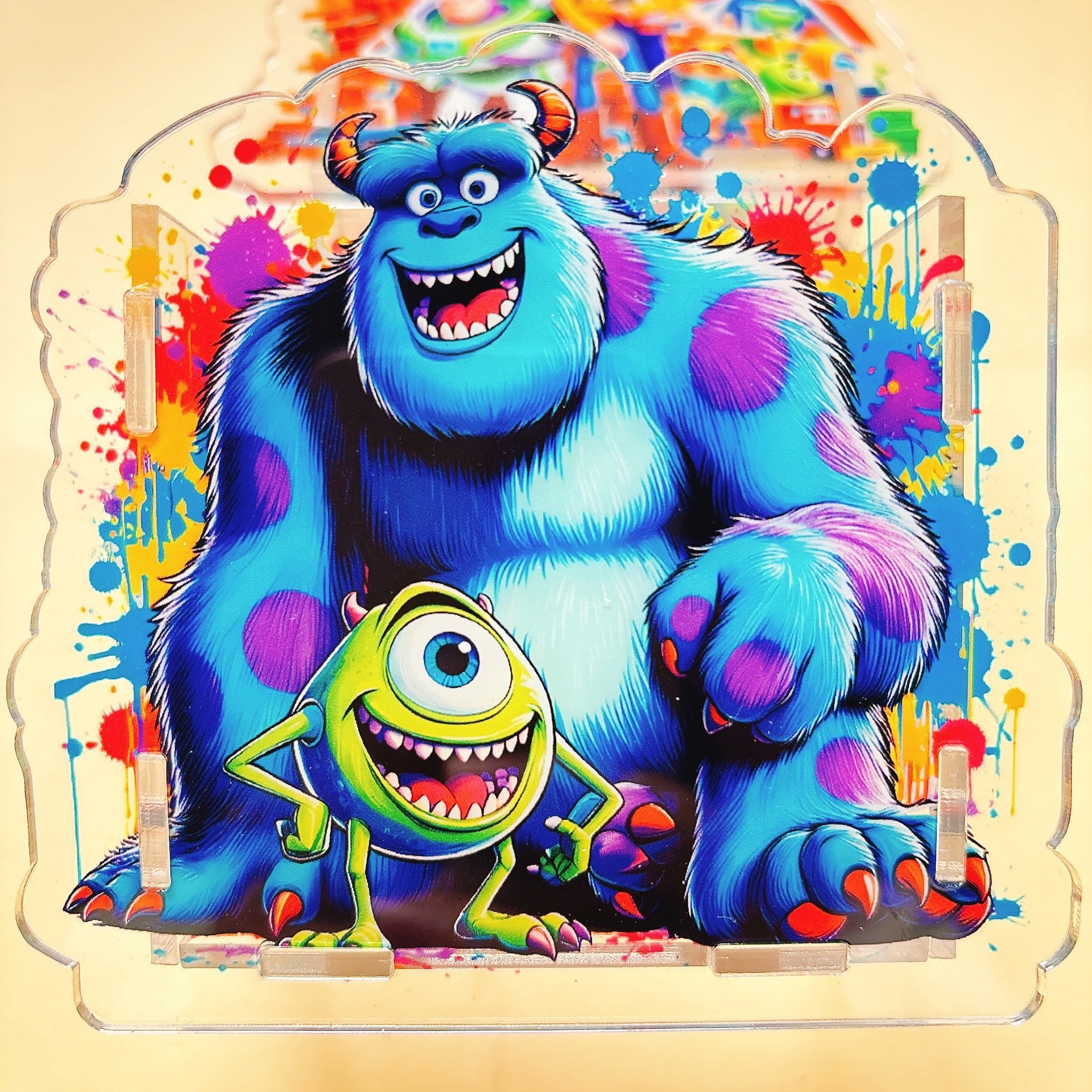 Wholesale  Acrylic Pen Holder Popular Pen Box Creative Gift Stationery Student 10cm