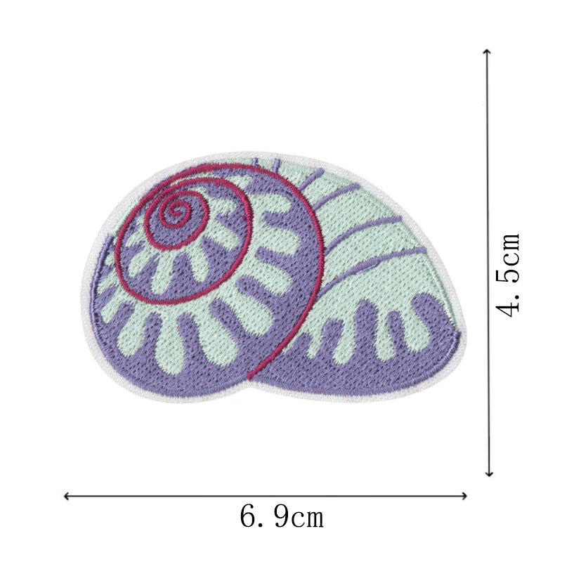 Wholesale Luxury cruise ship embroidered cloth patch,  sea journey patch,  blue whale computer embroidered patch,  seagull decorative patch,  ironing