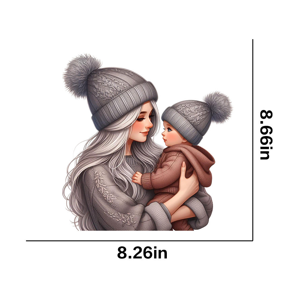 Wholesale Mother and child clothing UV DTF Ready to Press Transfers Wraps