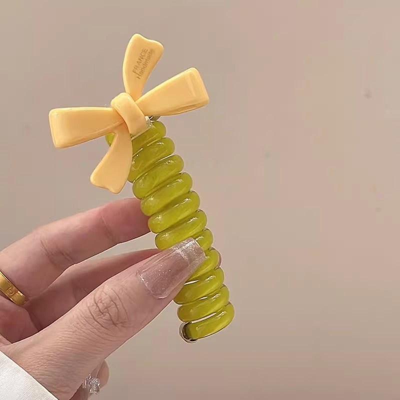 Wholesale Sweet Sunflower Bubble Braid Hair Artifact Ponytail High-end Telephone Line Hair Scrunchies