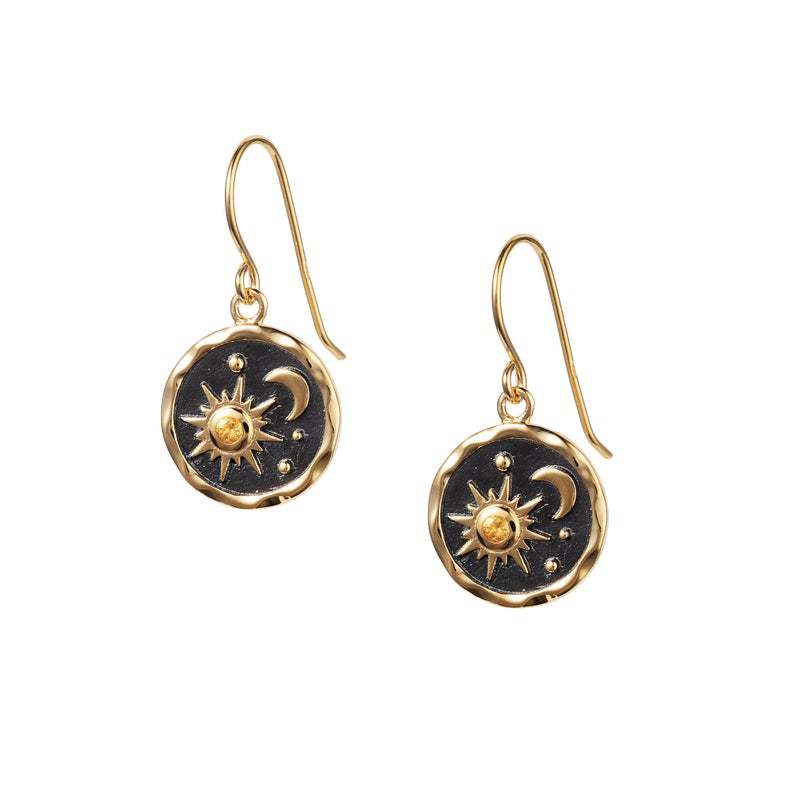 Wholesale Fashion Sun Moon Earrings