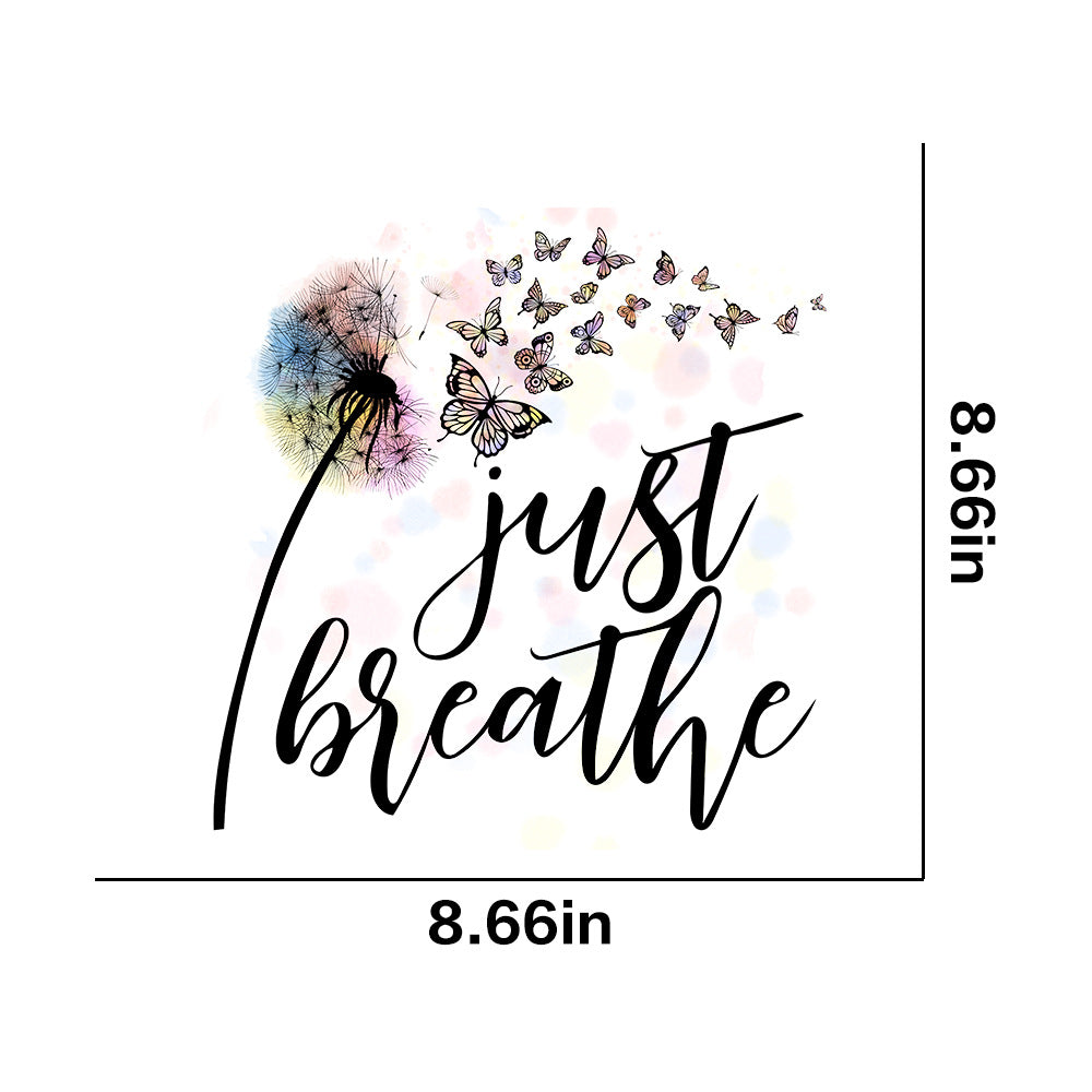 Wholesale 10pcs Butterfly Theme Series White Ink Stamping UV DTF Ready to Press Transfers Wraps