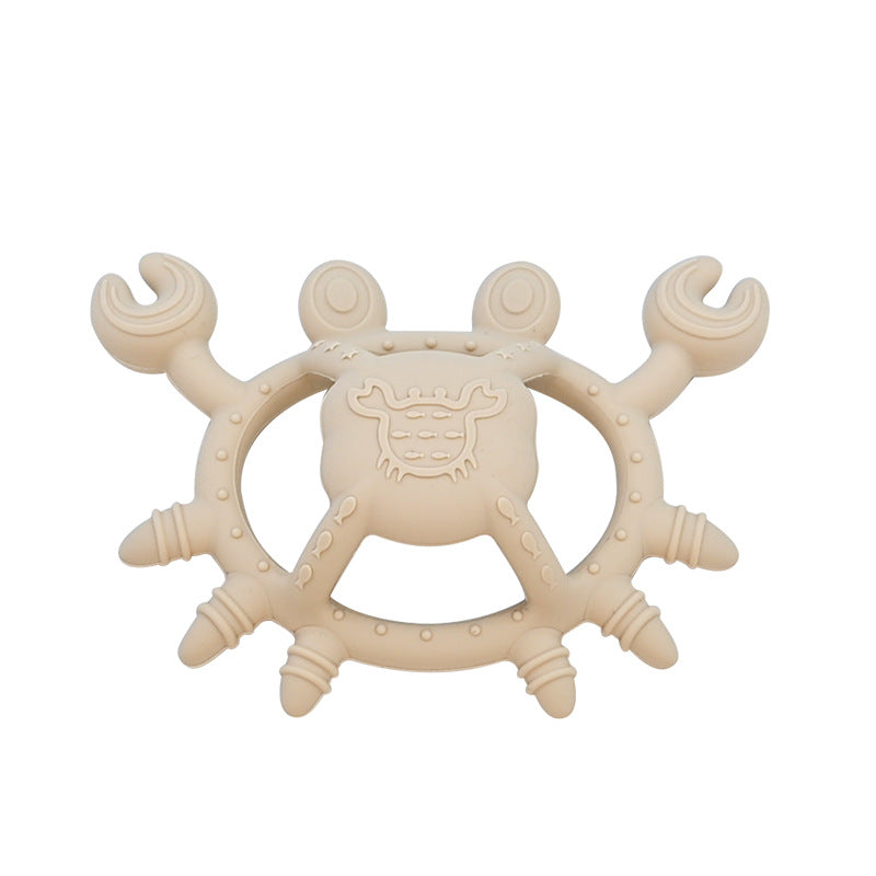 Wholesale Crab Baby Teething Stick Baby Silicone Teether Toy