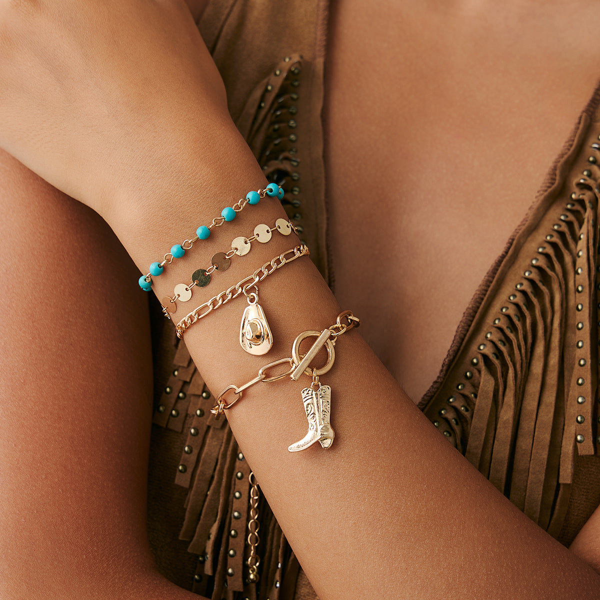 Wholesale Jewelry Retro Ethnic Style Turquoise Necklace