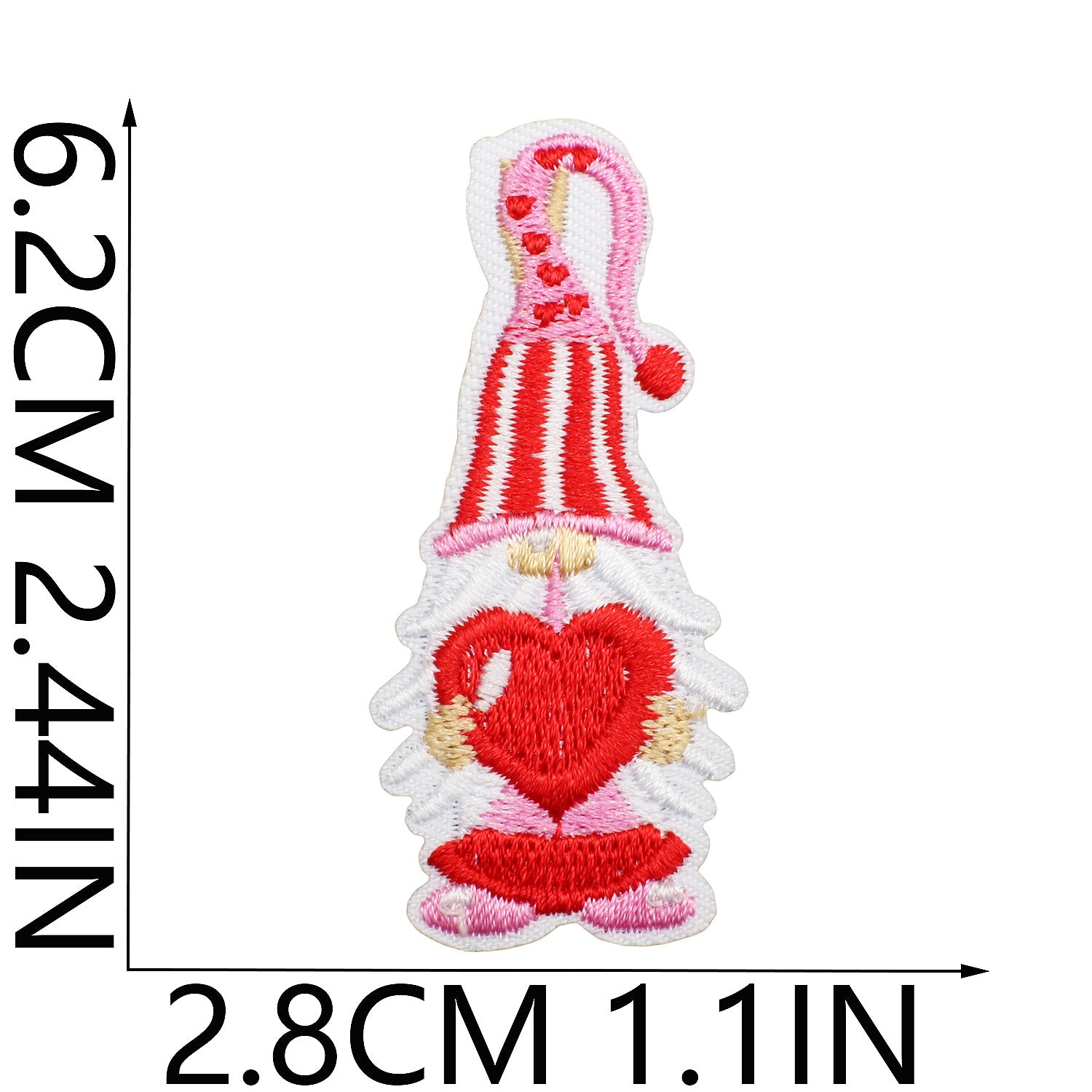 Wholesale Valentine's Day Monster Embroidered Patch FS