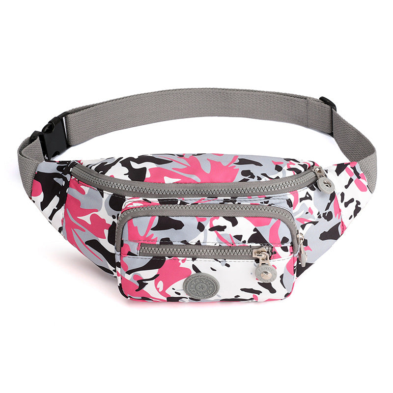 Wholesale Casual crossbody waist bag Outdoor shoulder waist bag Multi-layer travel convenient bag