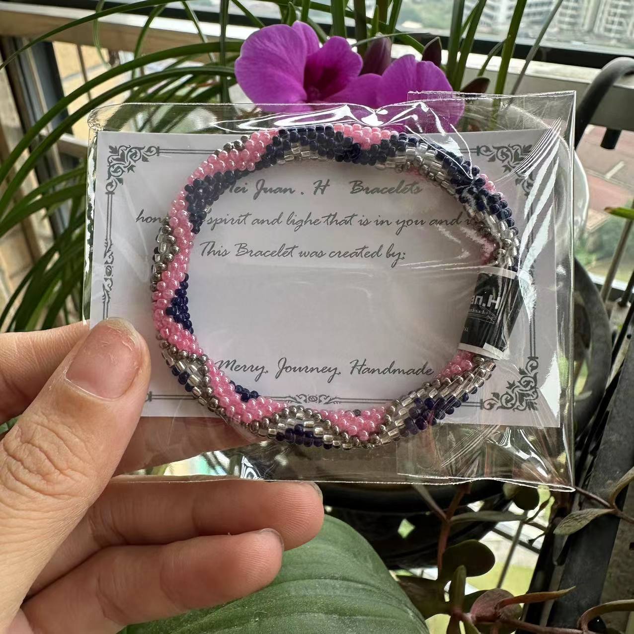 Wholesale Aroma Diffuser Bohemian Rice Beads Japanese All-match Bracelet