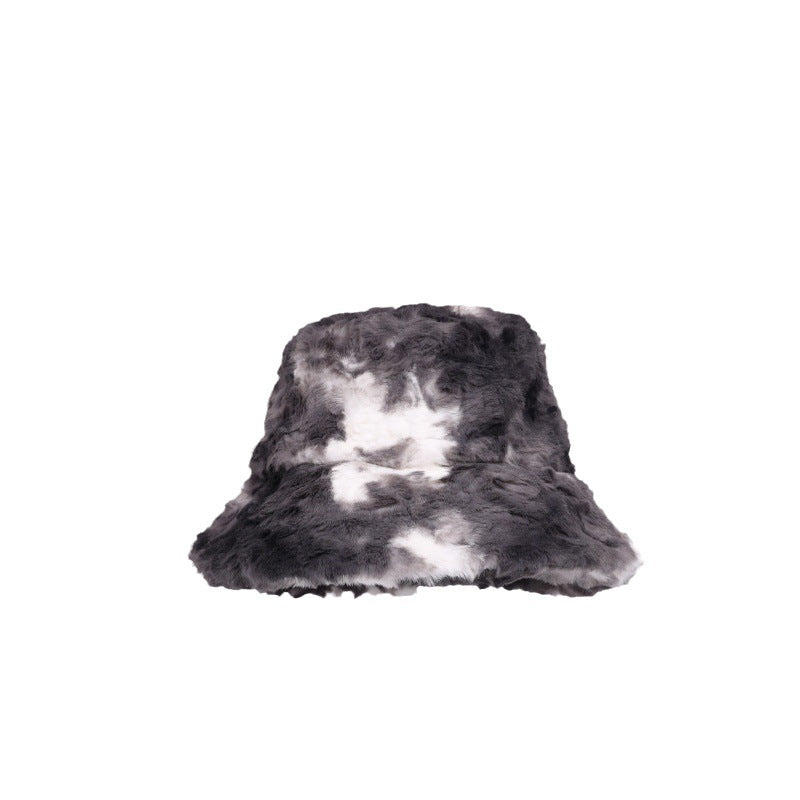 Wholesale Tie Dyed Plush Vintage Fisherman Hats