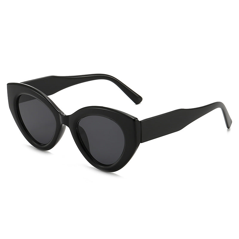 Wholesale PC Cat Eye Irregular Sunglasses