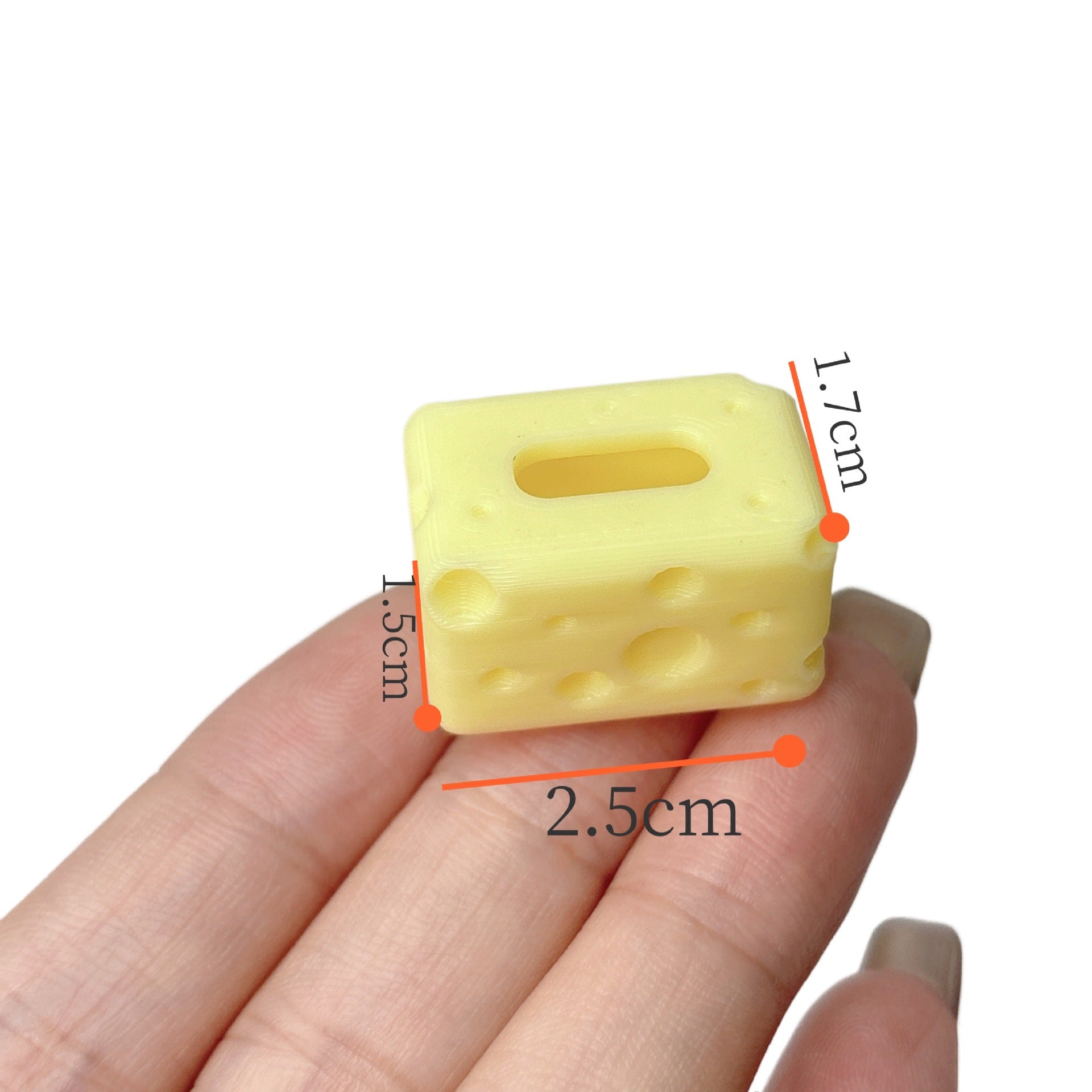 Wholesale Mini Cheese Tissue Box Pen Holder Miniature Scene Doll Accessories