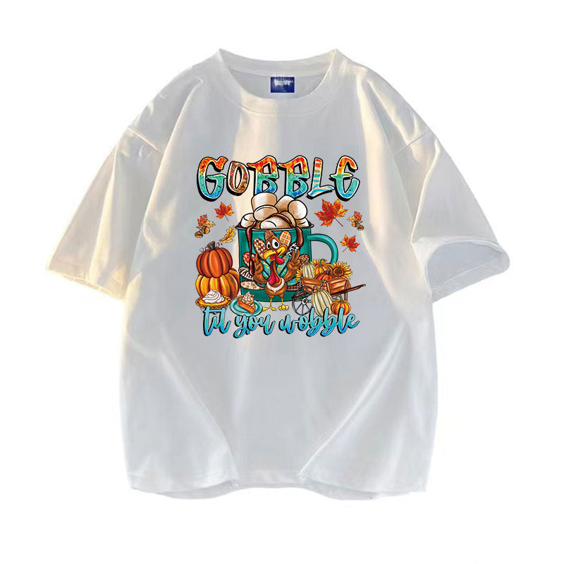 Wholesale Colorful Thanksgiving Heat Transfers   UV DTF Ready to Press Transfers Wraps