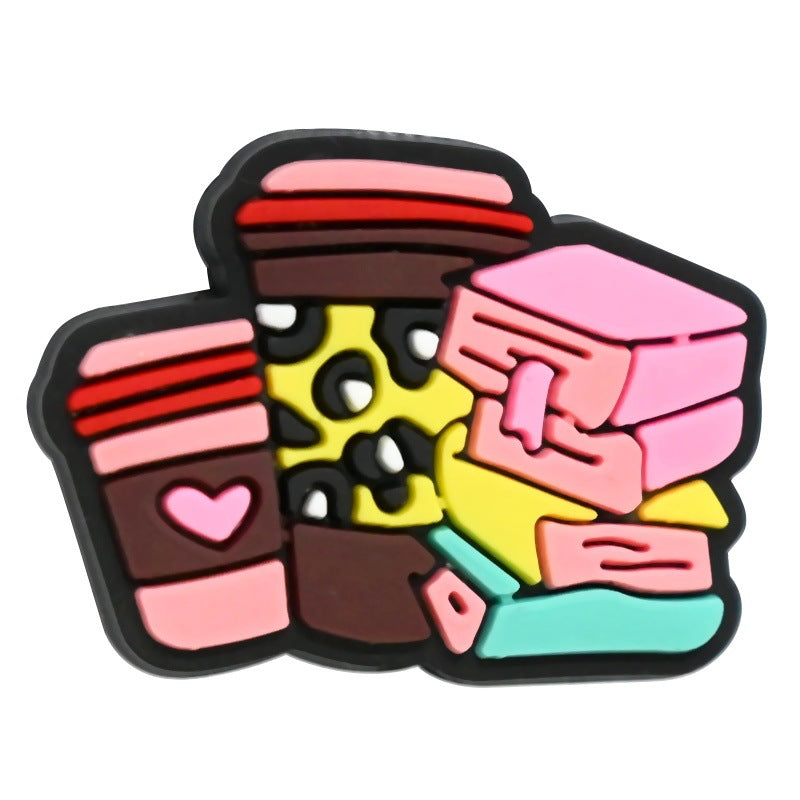 Wholesale Random 100pcs/pack  Back-to-School Series Student Stationery  Focal Beads