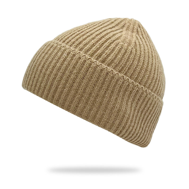 Wholesale Solid Color Knitted Beanie Hat