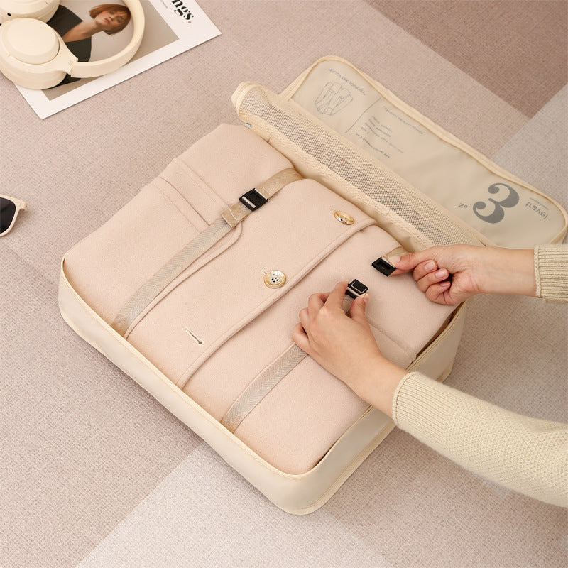 Wholesale Travel Storage Bag Suitcase Clothing Polyester Organizer Bag