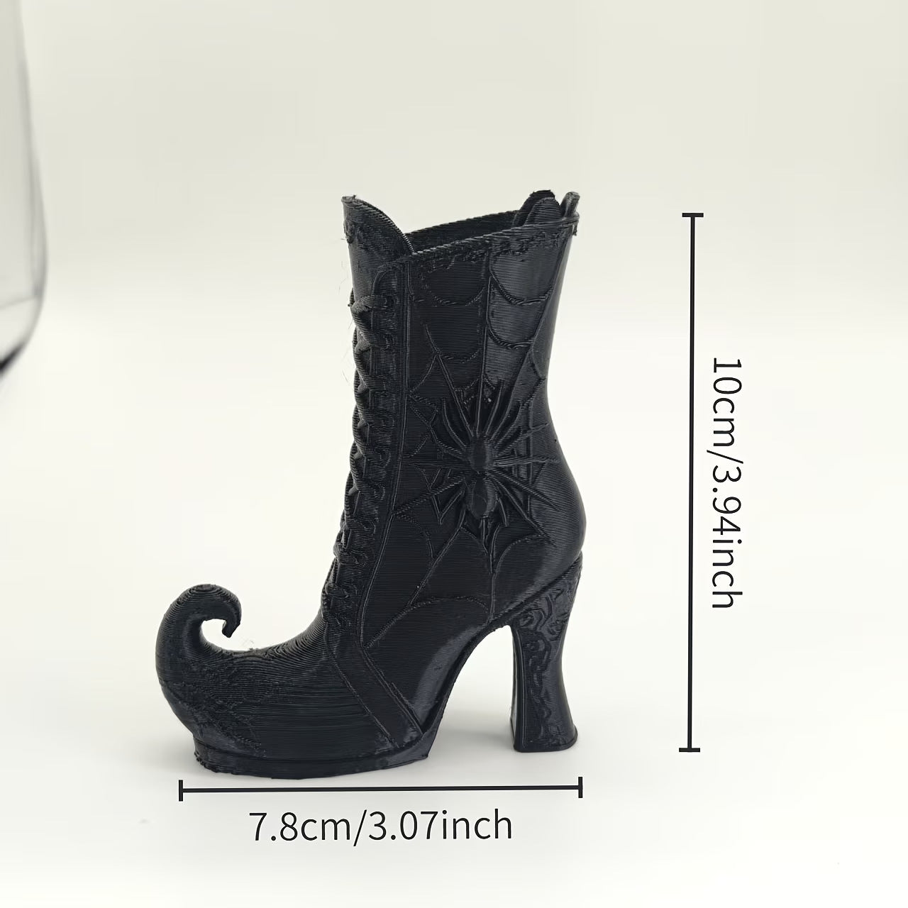 Wholesale  Witch Boot 3D Printed Vase Desktop Decoration Pen Holder Gift