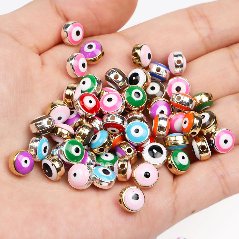 Al por mayor 1000pcs/paquete de 8 mm Phnom Penh Resin Ojes Beads