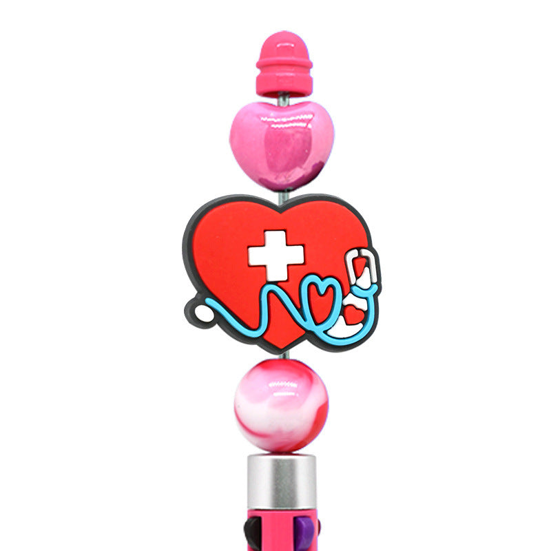 Wholesale Random 100pcs/pack  Medical Cartoon Beads Focal Beads