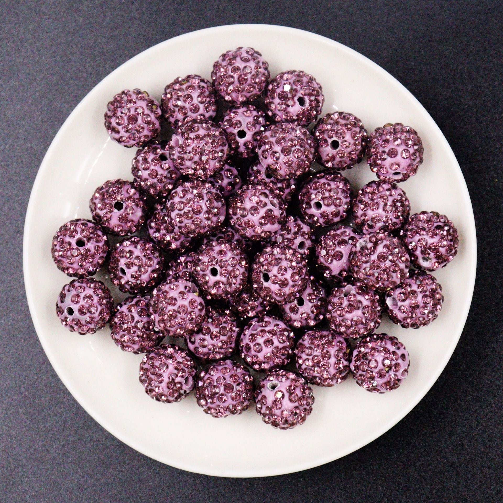 Wholesale 100pcs 8mm-12mm  Diamond Balls Handmade Diy Beads