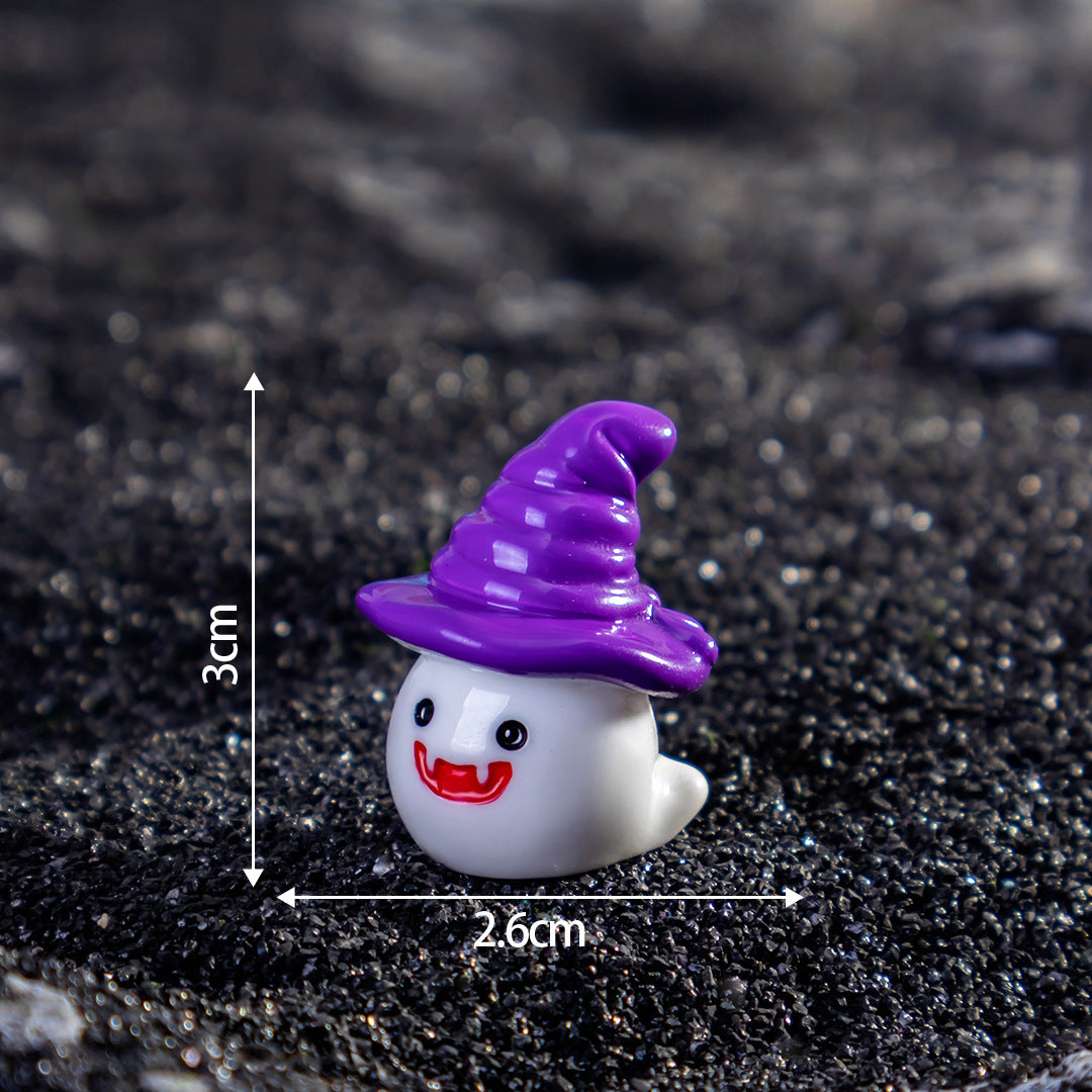 Wholesale Horror  Glow-in-the-Dark Resin Ornament Decorative Accent for DIY Jewelry or Gift Resale