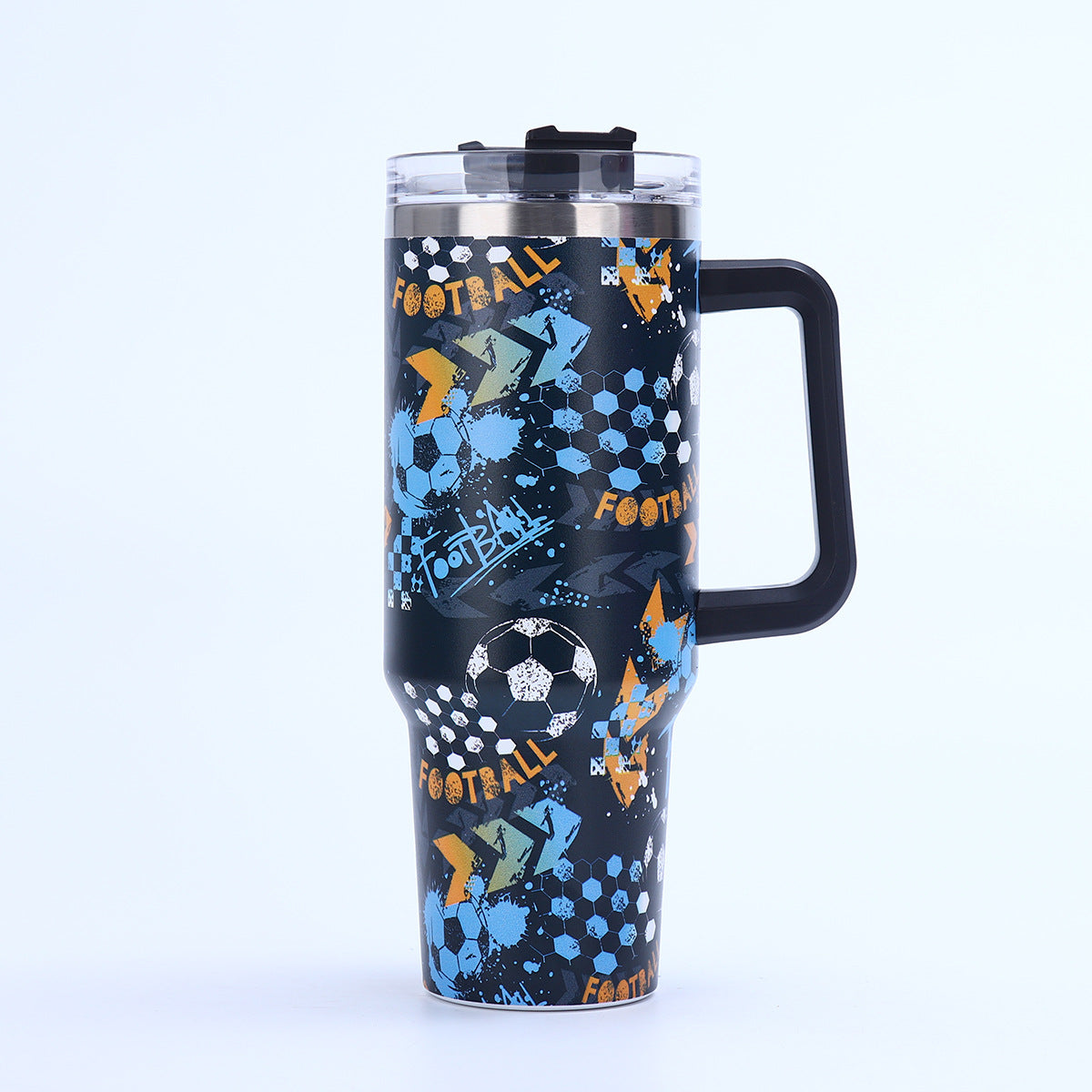 Wholesale 3d Printed 40oz Stainless Steel Thermos Cup with Handle